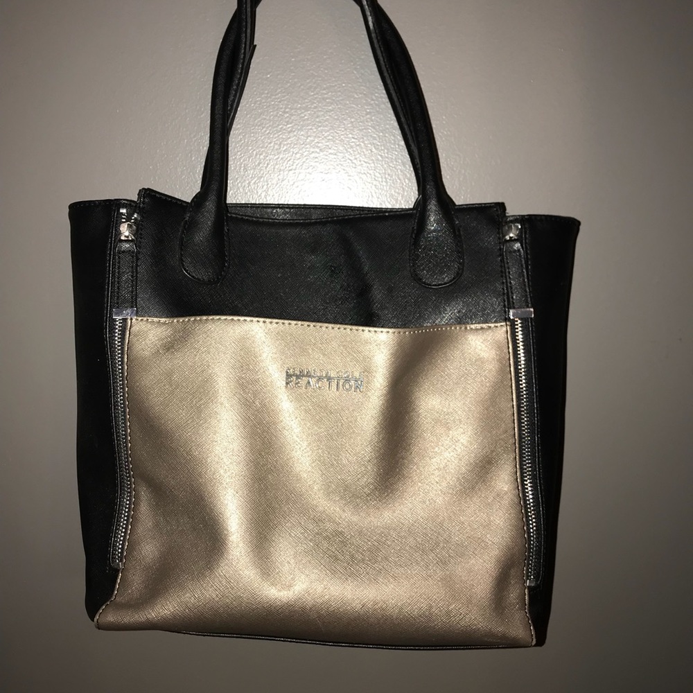 Kenneth Cole Reaction, leather handbag.